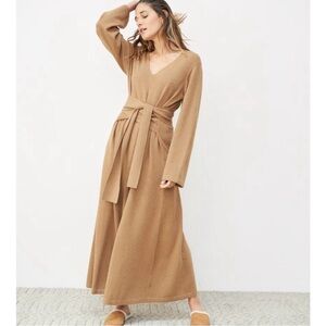 JENNI KAYNE Everyday Kate Wool Cashmere Blend Knit Sweater Dress Size S